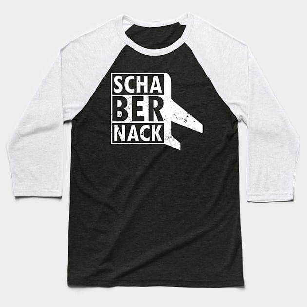 Schabernack Flughaven - Jugendwort des Jahres 2020 Baseball T-Shirt by sweetczak